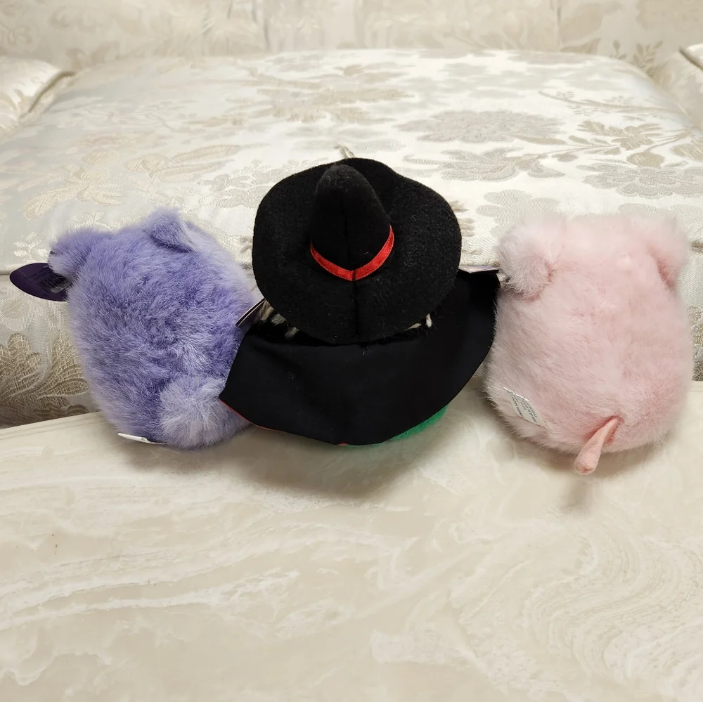 Puffkins plush Henrietta Percy Hazel Lot of 3